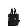 Inara Small Crossbody Tote Bag, Black Tonal, small