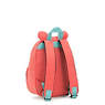 Hippo Backpack, Flashy Pink, small