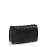 Creativity Large Lacquard Pouch, Jet Black Glam, small