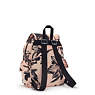City Pack Small Printed Backpack, Coral Flower, small