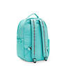 Seoul Large Metallic 15" Laptop Backpack, Deepest Emerald, small