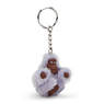 Sven Extra Small Monkey Keychain, Frosted Lilac Metallic, small