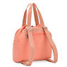 Art Small Tote Backpack, Peachy Coral, small