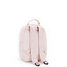 Seoul Small Metallic Tablet Backpack, Pink Shine, small