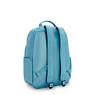 Seoul Large Metallic 15" Laptop Backpack, Aqua Tides Metallic, small