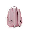 Seoul Large Metallic 15" Laptop Backpack, Metallic Lilac, small