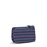 Creativity Small Printed Pouch, Electric Blue, small