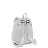 City Zip Small Backpack, Silver Night, small