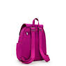 City Zip Small Backpack, Fuchsia Night, small