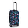 Spontaneous Medium Printed Rolling Luggage, Spectral Orchid, small