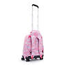 New Zea Printed 15" Laptop Rolling Backpack, Garden Clouds, small