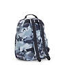 Seoul Large Printed 15" Laptop Backpack, Cool Camo Grey, small