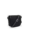 Nowel Crescent Crossbody Bag, Black Noir, small