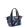 Art Mini Printed Shoulder Bag, Spectral Orchid, small