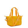 Art Mini Printed Shoulder Bag, Soft Dot Yellow, small