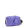 Emily in Paris Milda Quilted Crossbody Bag, Glossy Lilac, small