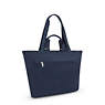 Charleen Satin 15" Laptop Tote Bag, Endless Blu F24, small