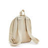 Paola Small Metallic Backpack, Starry Gold Metallic, small