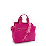 Cool Elysia Medium Satin Shoulder Bag, Fuchsia Night M, small