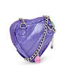 Emily in Paris Jozi Quilted Mini Crossbody Bag, Glossy Lilac, small