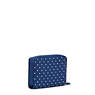Money Love Printed Small Wallet, Soft Dot Blue, small