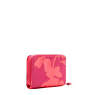 Money Love Printed Small Wallet, Coral Flower, small