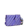 Emily in Paris Riri Quilted Crossbody Bag, Glossy Lilac, small