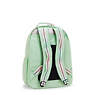Seoul College Metallic 17" Laptop Backpack, Soft Green Metallic, small