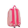 Haydar Metallic 15" Laptop Backpack, Blush Metallic Block, small
