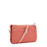 Riri Crossbody Bag, Pink Mermaid Embossed, small
