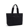 Colissa Quilted Tote Bag, Cosmic Black, small