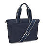 Kassy Tote Bag, Blue Bleu De23, small