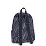 Delia Medium Printed Backpack, 3D K Blue, small