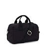 Bina Medium Quilted Shoulder Bag, Cosmic Black Quilt, small