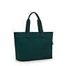 Colissa Tote Bag, Deepest Emerald, small