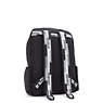 Kagan 16" Laptop Backpack, Jet Black Stripe, small