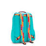 Kagan 16" Laptop Backpack, Peacock Teal Stripe, small