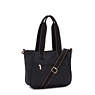Karumi Tote Bag, Black Sateen, small
