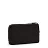 Nimita Wristlet Wallet, Charcoal Satin, small