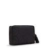 Wyston Quilted Pouch, Charcoal Quilt, small