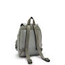 Lovebug Small Metallic Backpack, Moon Grey Metallic, small