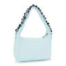 Kelsey Tortoise Chain Shoulder Bag, Allure Teal Chain, small