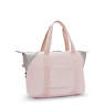 Art Medium Tote Bag, Posey Pink Metallic, small