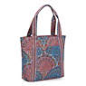 Foster Printed Tote Bag, Sunshine Happy, small