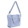 New Shopper Small Tote Bag, Bridal Blue, small