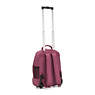 Sanaa Large Rolling Backpack, Fig Purple, small