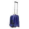 Sanaa Large Metallic Rolling Backpack, Enchanted Purple Metallic, small