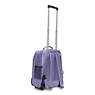 Sanaa Large Metallic Rolling Backpack, Lavender Night, small