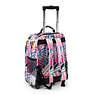 Sanaa Large Printed Rolling Backpack, Patchwork Garden, small