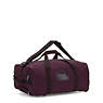 Discover Small Carry-On Rolling Luggage Duffle, Dark Plum, small